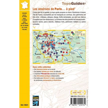 LES ENVIRONS DE PARIS A PIED RE01