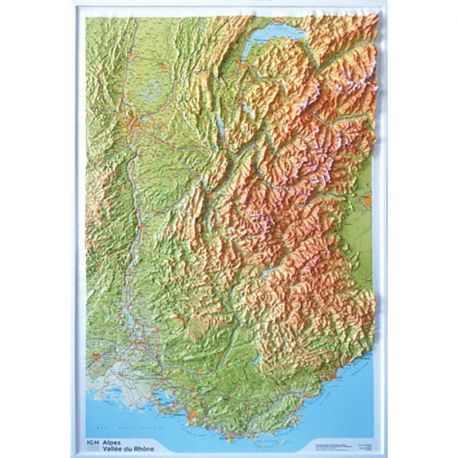 60301 ALPES VALLEE DU RHONE 80CM x 113CM