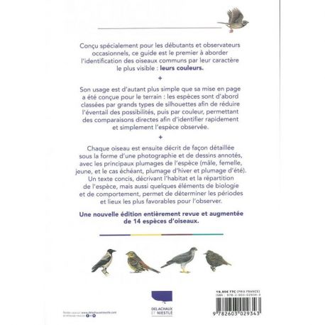 IDENTIFIER LES OISEAUX PAR LA COULEUR