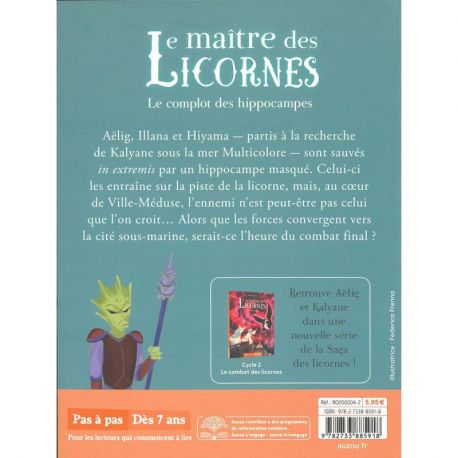 LE MAITRE DES LICORNES - TOME 7 LE COMPLOT DES HIPPOCAMPES