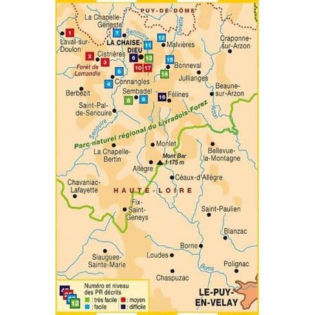 AUTOUR DE LA CHAISE-DIEU A PIED P43C