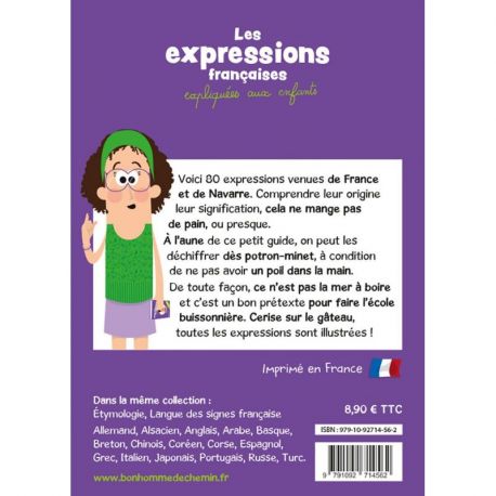 LES EXPRESSIONS FRANCAISES EXPLIQUEES AUX ENFANTS