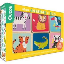 MON MEMORY EN BOIS - LES ANIMAUX