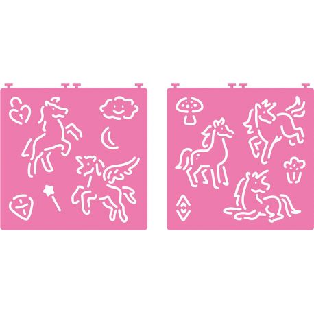 JE DESSINE DES LICORNES ET DES CHEVAUX