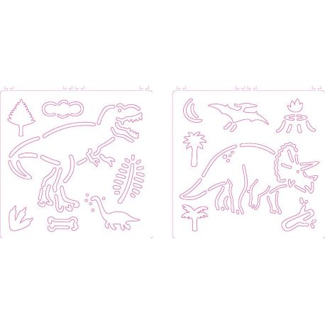 JE DESSINE DES DINOSAURES