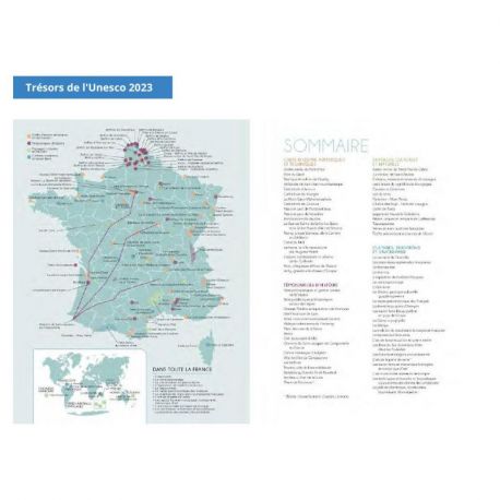 TRÉSORS DE L'UNESCO EN FRANCE 2023