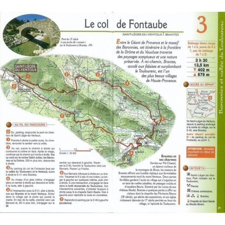 AUTOUR DU VENTOUX BALADES A PIED
