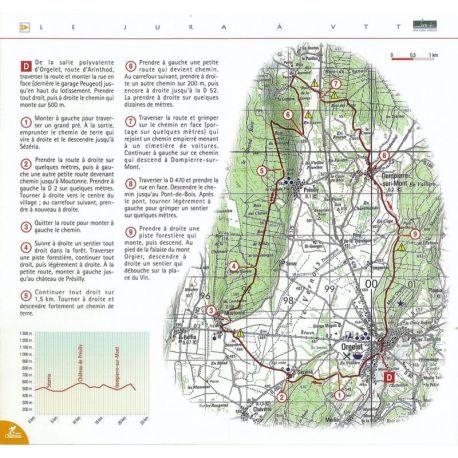 LE JURA BALADES ET RANDO A VTT