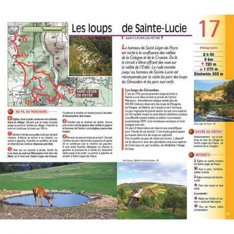 LOZERE LES 30 PLUS BEAUX SENTIERS