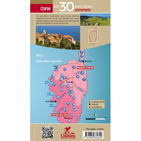 CORSE LES 30 PLUS BEAUX SOMMETS