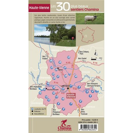 HAUTE-VIENNE LES 30 PLUS BEAUX SENTIERS