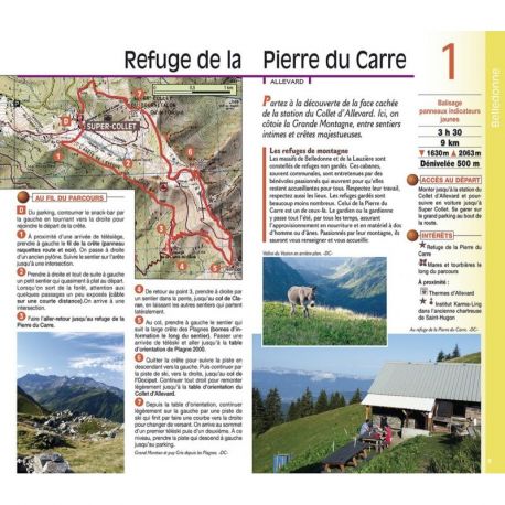 ISERE LES 30 PLUS BEAUX SENTIERS DE MONTAGNE