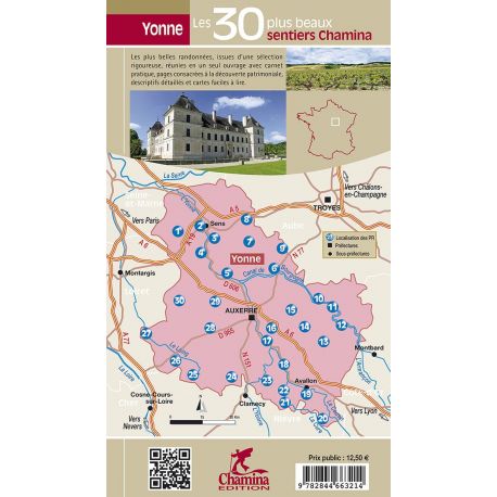YONNE LES 30 PLUS BEAUX SENTIERS