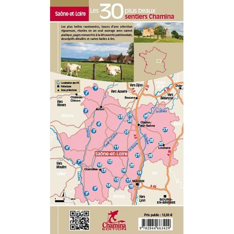 SAONE-ET-LOIRE LES 30 PLUS BEAUX SENTIERS