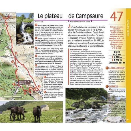 PYRENEES FRANCAISES LES 100 PLUS BEAUX SENTIERS