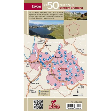 SAVOIE LES 50 PLUS BEAUX SENTIERS