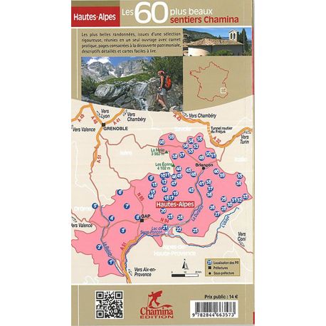 HAUTES ALPES LES 60 PLUS BEAUX SENTIERS