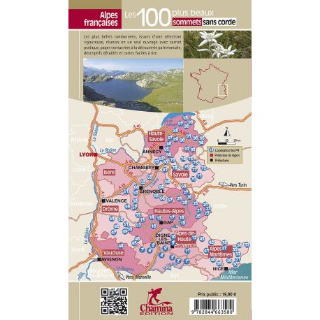 ALPES FRANCAISES 100 PLUS BEAUX SOMMETS SANS CORDE