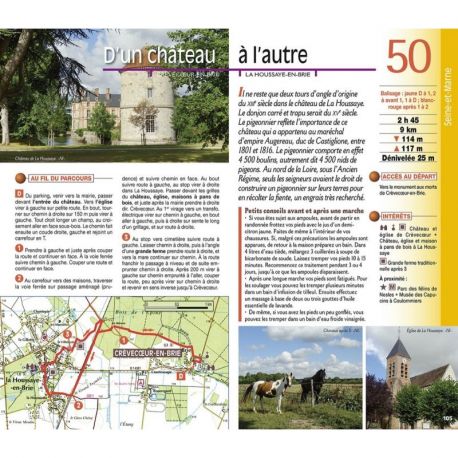AUTOUR DE PARIS LES 100 PLUS BEAUX SENTIERS