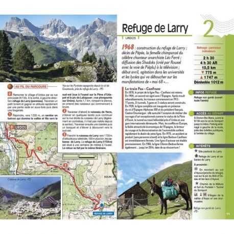 PYRÉNÉES T1 20 REFUGES DE MONTAGNE EN FAMILLE 64-65