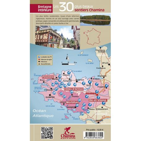 BRETAGNE INTERIEURE LES 30 PLUS BEAUX SENTIERS
