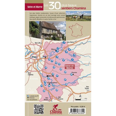 SEINE ET MARNE LES 30 PLUS BEAUX SENTIERS