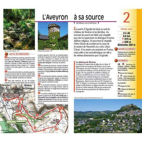 AVEYRON LES 30 PLUS BEAUX SENTIERS