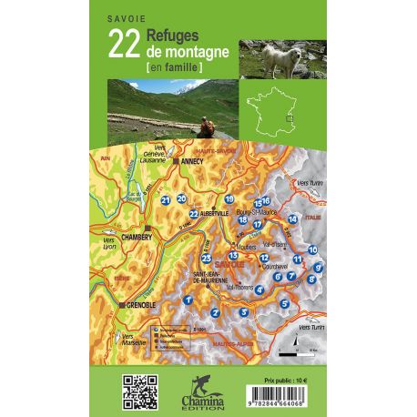 SAVOIE 22 REFUGES DE MONTAGNE EN FAMILLE