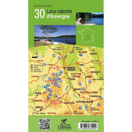 30 LACS NATURELS D'AUVERGNE