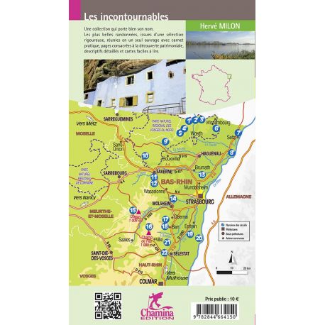 BAS-RHIN A PIED PNR DES VOSGES DU NORD