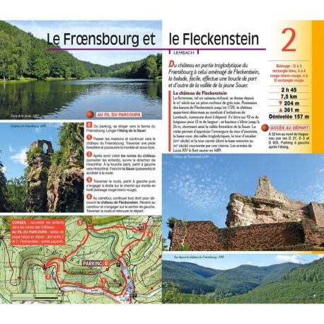 BAS-RHIN A PIED PNR DES VOSGES DU NORD