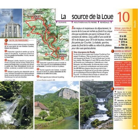 FRANCHE-COMTE LES 50 PLUS BEAUX SENTIERS