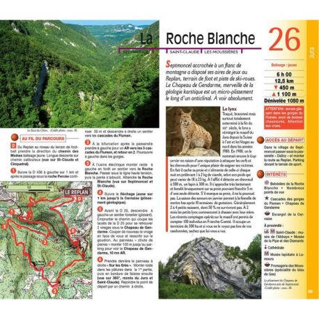 FRANCHE-COMTE LES 50 PLUS BEAUX SENTIERS