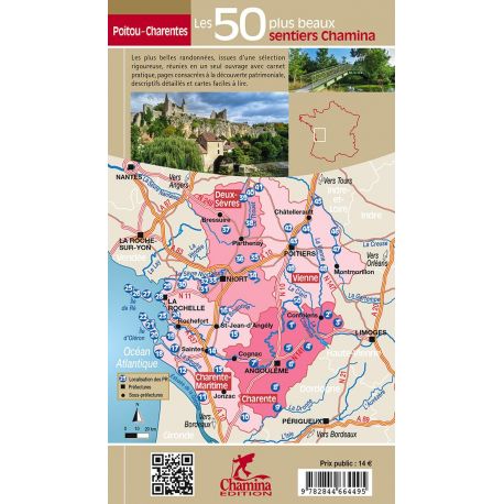 POITOU-CHARENTES LES 50 PLUS BEAUX SENTIERS
