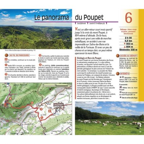 JURA LES 30 PLUS BEAUX SENTIERS