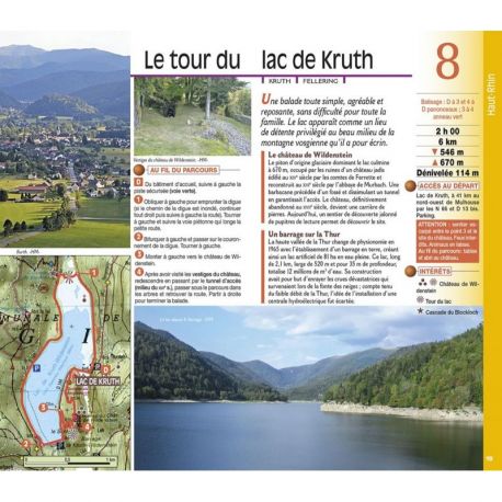 ALSACE LES 30 PLUS BEAUX SENTIERS