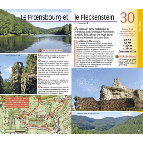 ALSACE LES 30 PLUS BEAUX SENTIERS