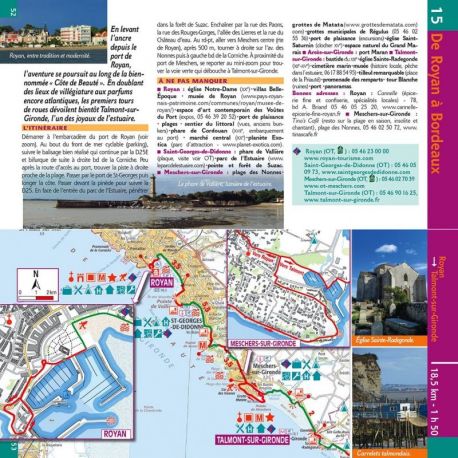 LE TOUR DE GIRONDE A VELO AU DEPART DE BORDEAUX
