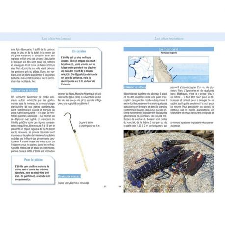 PECHE A PIED EN BORD DE MER