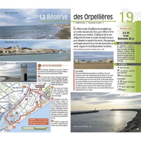 HÉRAULT & CAMARGUE 20 BALADES LITTORALES