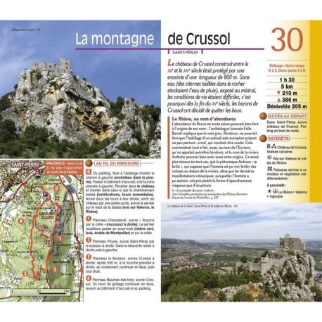 ARDECHE LES 30 PLUS BEAUX SENTIERS