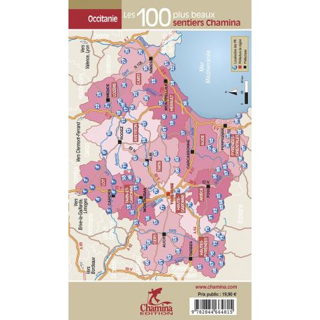 OCCITANIE LES 100 PLUS BEAUX SENTIERS