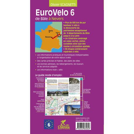 EUROVÉLO 6 DE BALE A NEVERS GRDS ITINERAIRES VELO