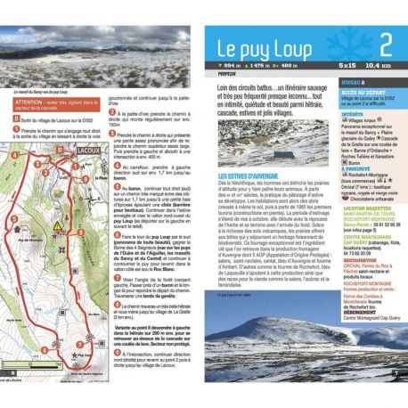 22 BALADES EN RAQUETTES EN AUVERGNE
