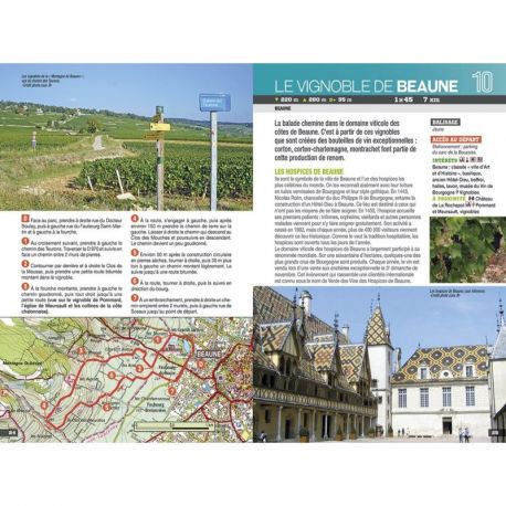 BOURGOGNE - LES 50 PLUS BEAUX SENTIERS