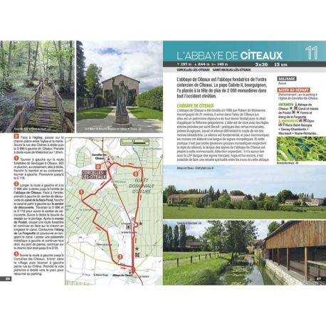 BOURGOGNE - LES 50 PLUS BEAUX SENTIERS