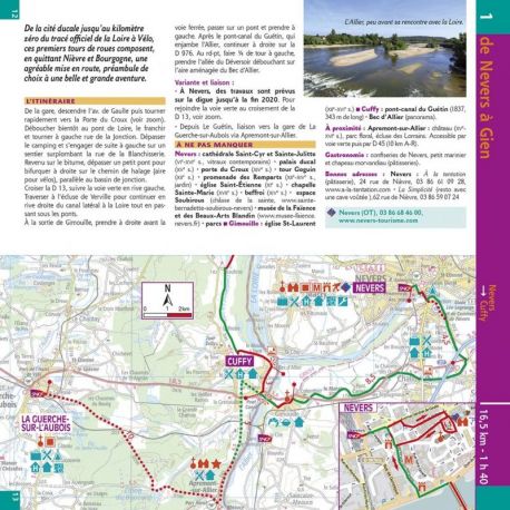 LA LOIRE A VELO DE NEVERS A L'ATLANTIQUE GRANDS ITINERAIRES