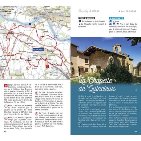BOUCLES À VÉLO AUTOUR DE LYON DOMBES - BEAUJOLAIS - VAL DE SAÔNE