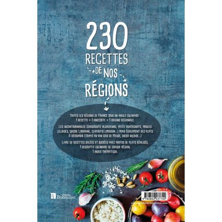 230 RECETTES DE NOS REGIONS
