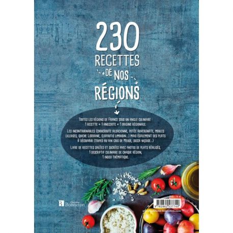 230 RECETTES DE NOS REGIONS